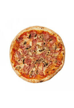 Prosciutto e funghi